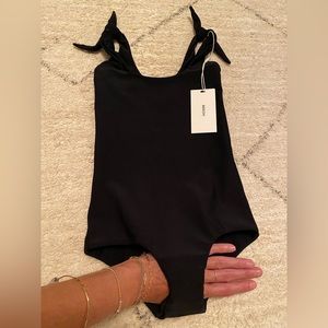 Mikoh MIni swimwear girls kids One Piece bikini swimsuit acacia honey NWT